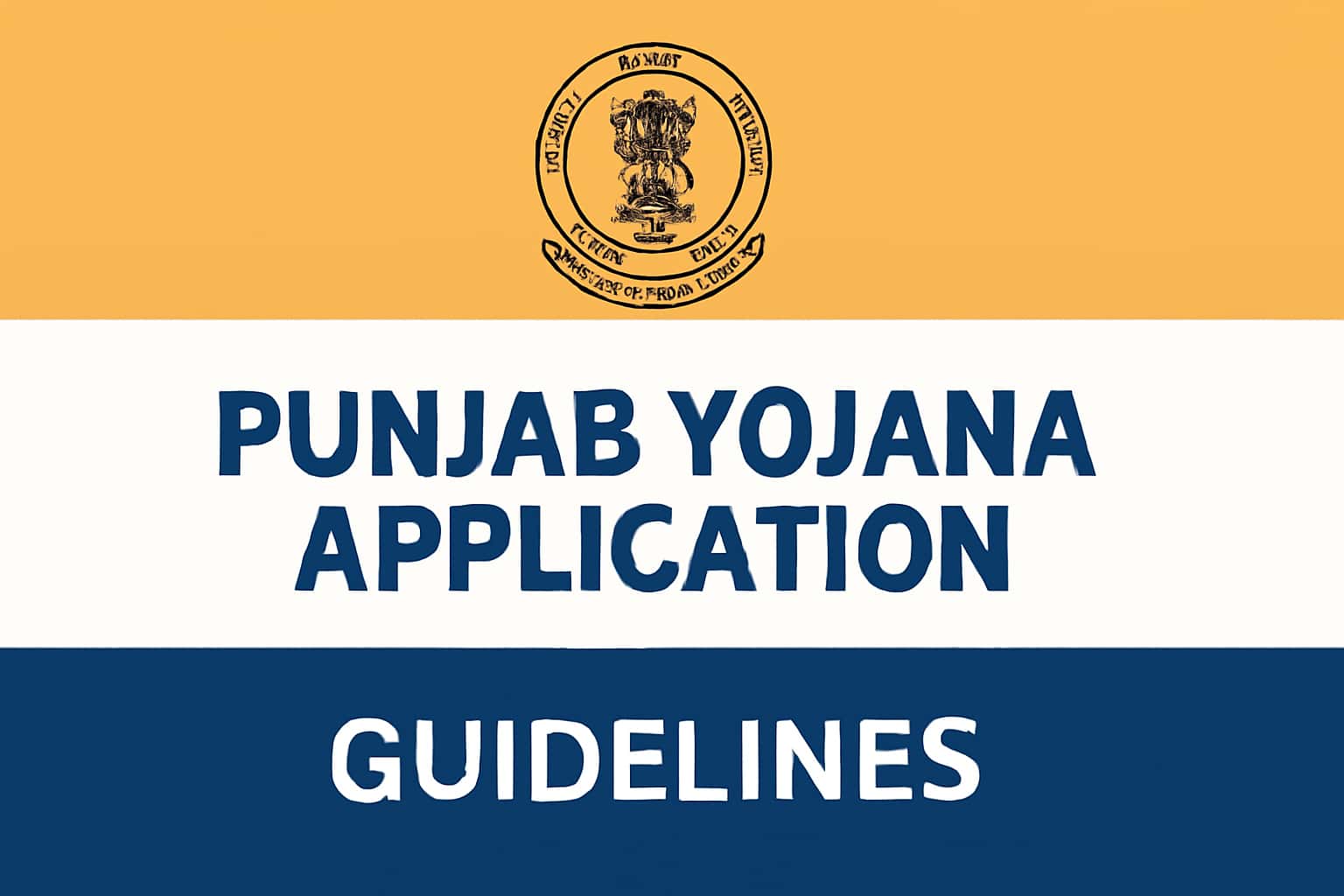 Guidelines for Punjab Yojana Application